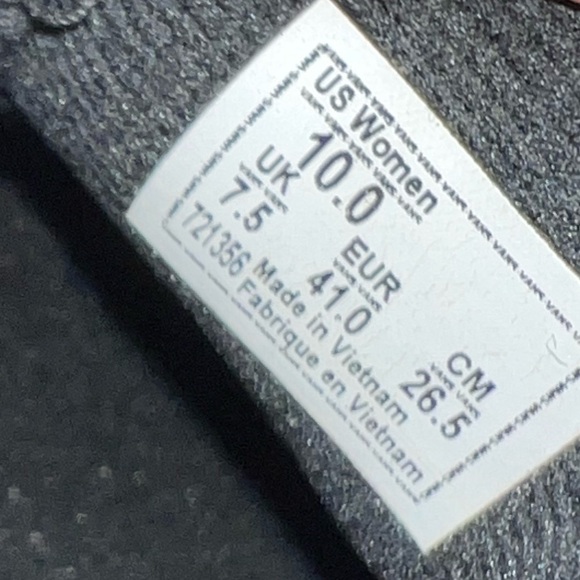 Vans Asher Deluxe slip-on sneaker -leopard print Ortholite insole - Sz. 10 - Picture 6 of 6